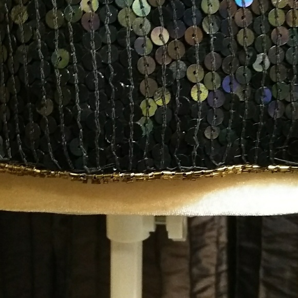 Medium Vintage Chanson D'Amour Sequin Top - Picture 4 of 8
